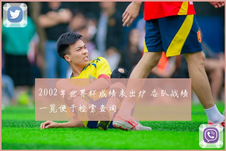 2002年世界杯成绩表出炉 各队战绩一览便于检索查询
