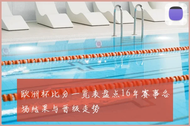 欧洲杯比分一览表盘点16年赛事各场结果与晋级走势